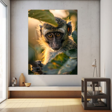 Monkey Painting Picture